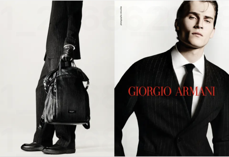 Giorgio Armani advertisement for Autumn/Winter 2024