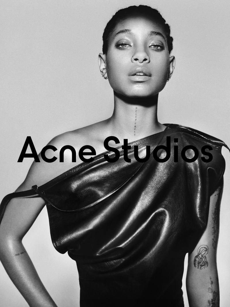 Acne Studios advertisement for Autumn/Winter 2024