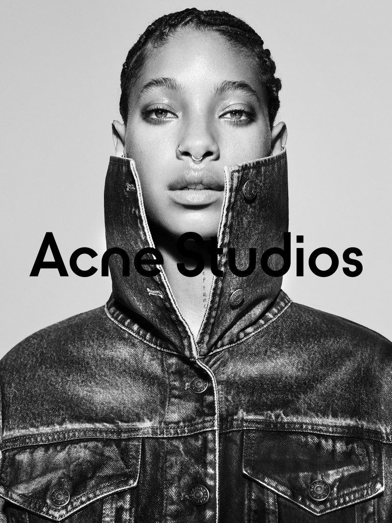 Acne Studios advertisement for Autumn/Winter 2024