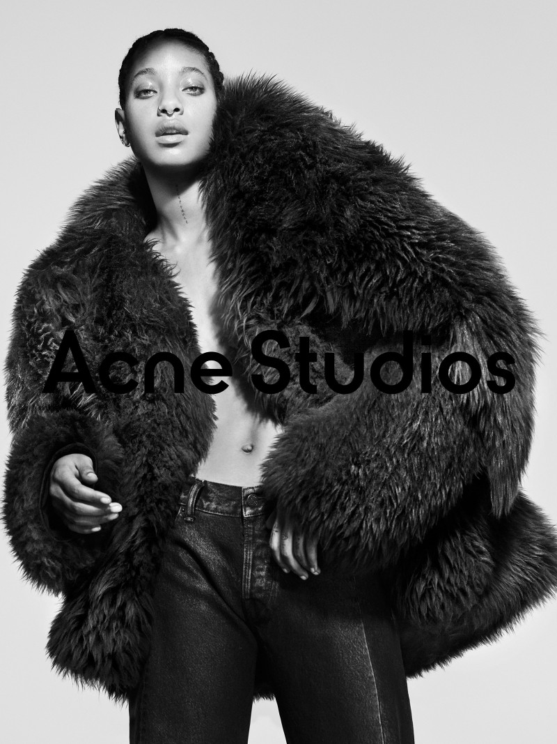 Acne Studios advertisement for Autumn/Winter 2024