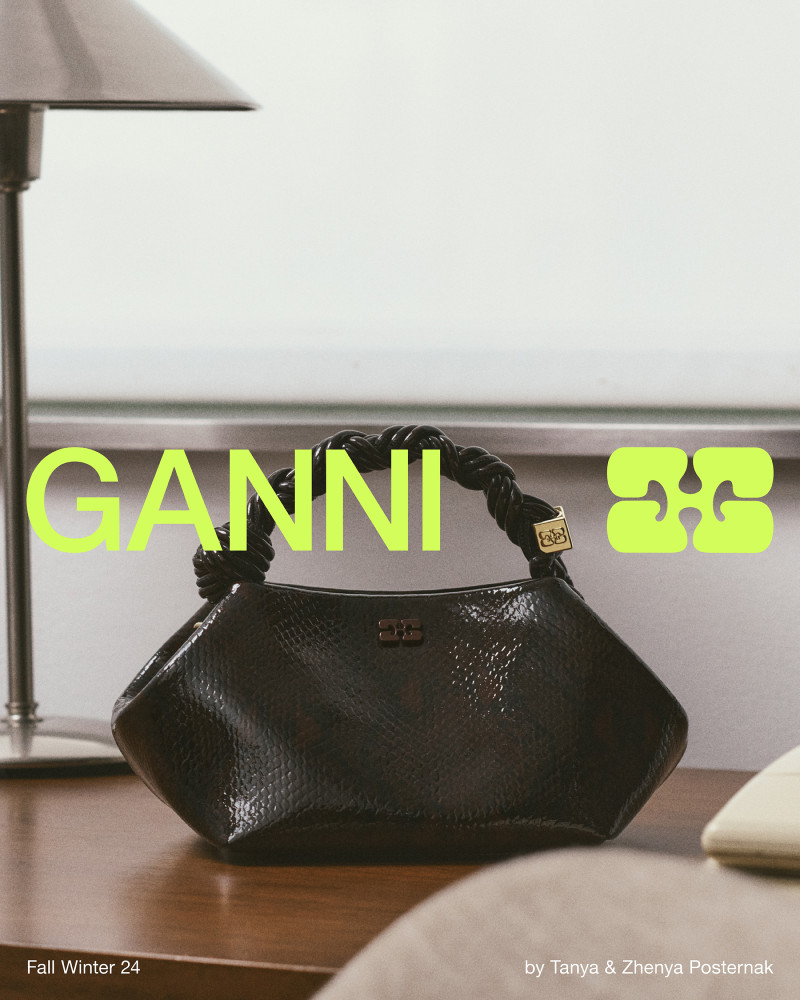 Ganni advertisement for Autumn/Winter 2024