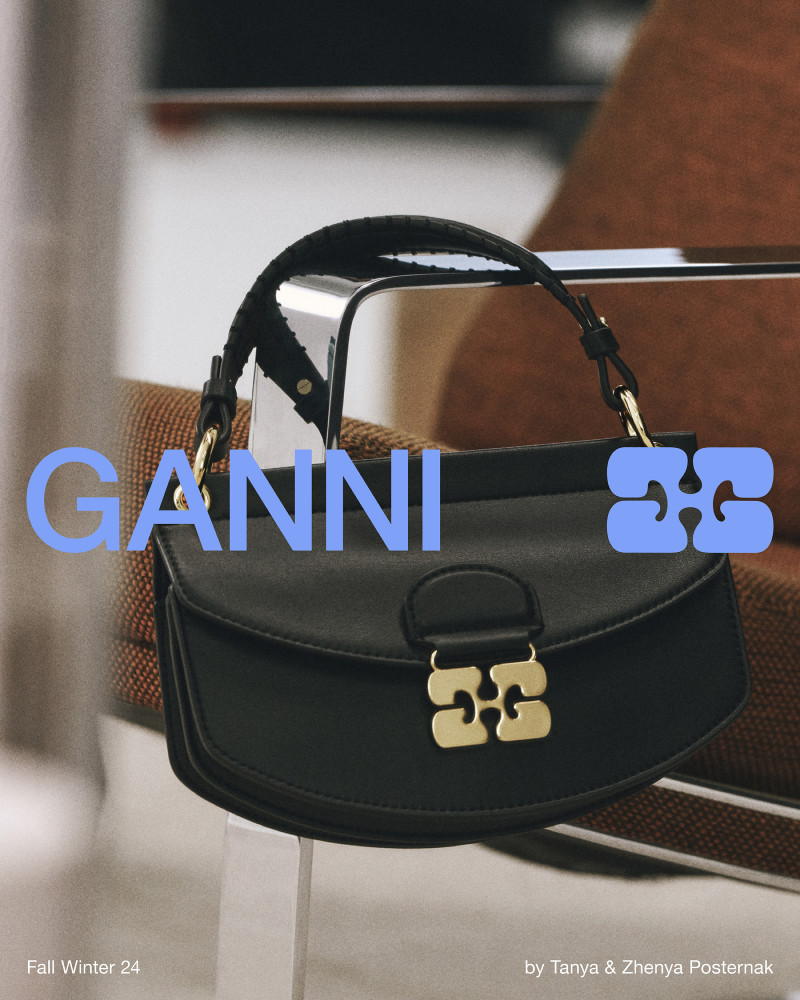 Ganni advertisement for Autumn/Winter 2024