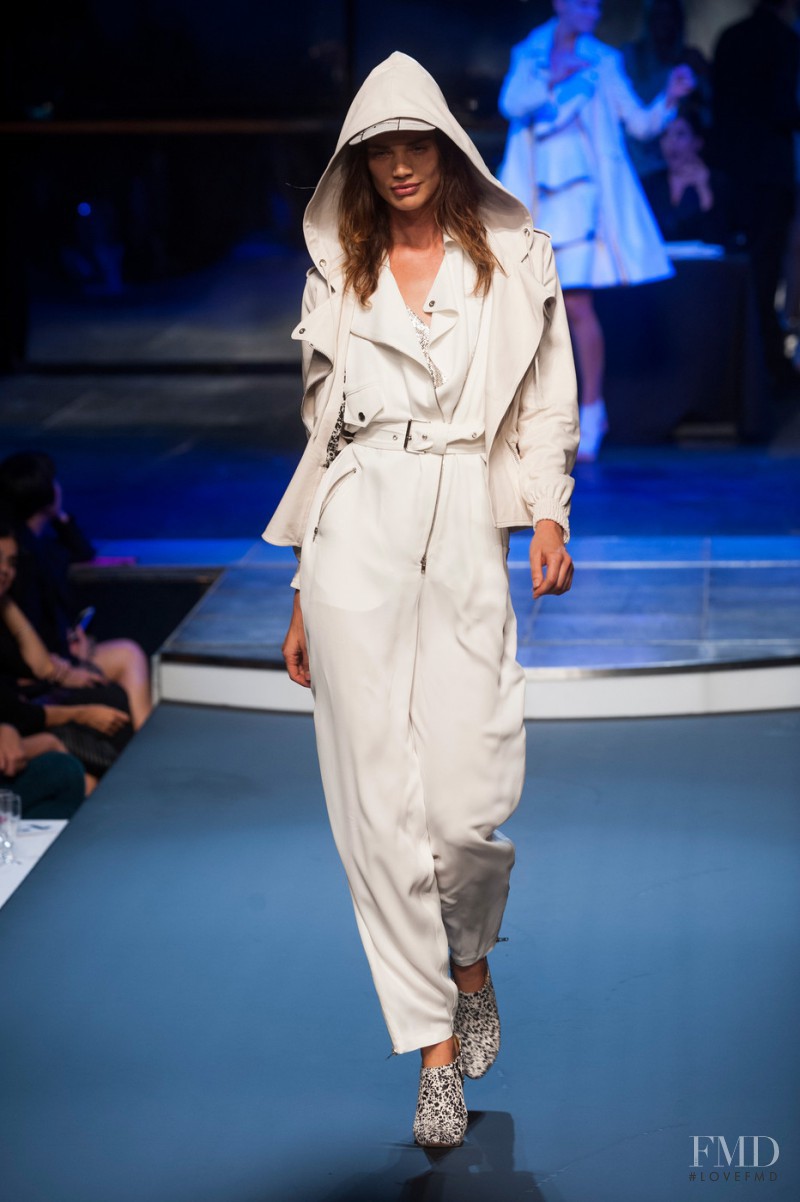 Rianne ten Haken featured in  the Jean-Paul Gaultier fashion show for Spring/Summer 2014