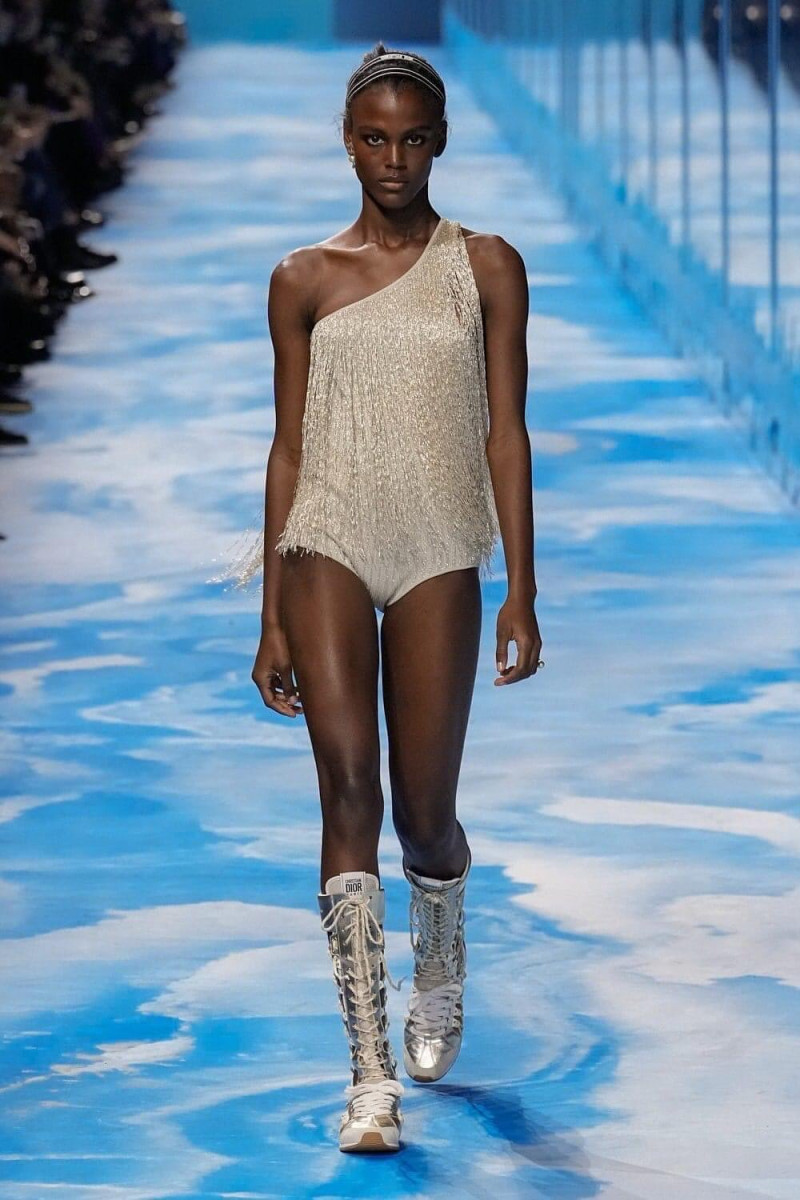 Valentina Castro featured in  the Christian Dior fashion show for Spring/Summer 2025