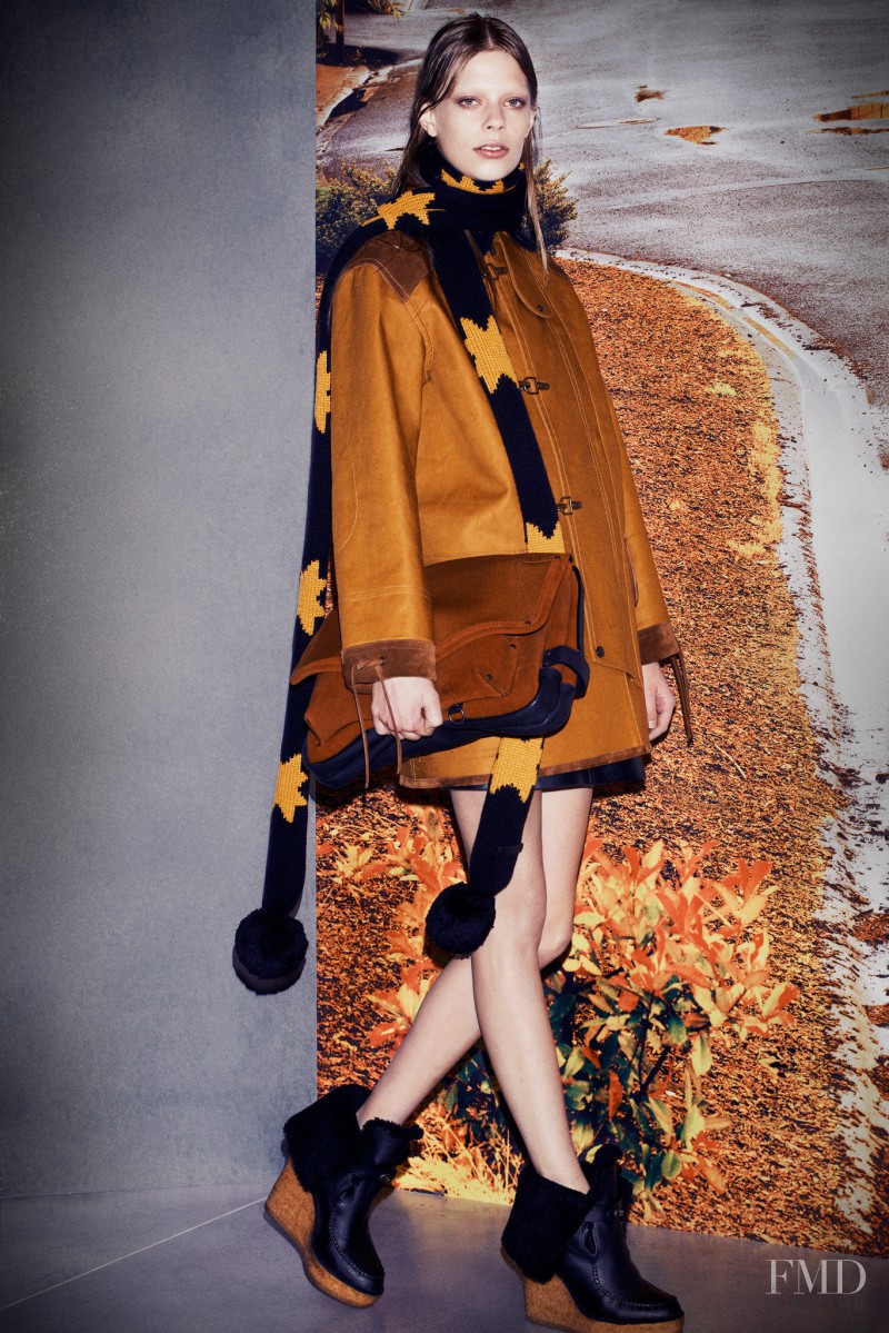 Lexi Boling featured in  the Coach fashion show for Autumn/Winter 2014