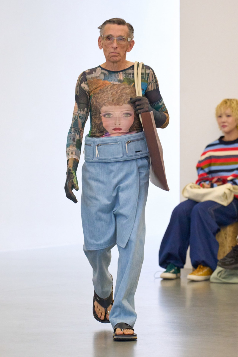 Sunnei fashion show for Spring/Summer 2025