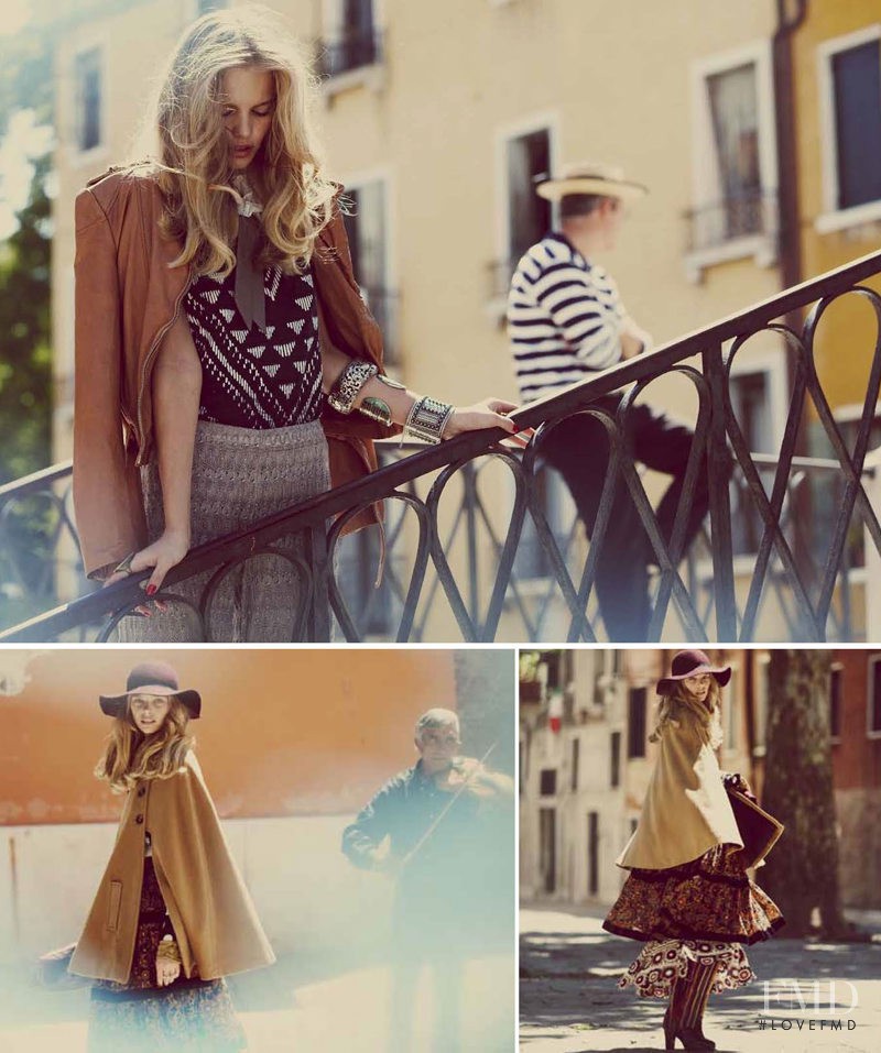 Marloes Horst featured in  the Free People catalogue for Spring/Summer 2011