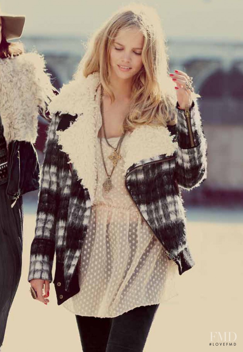 Marloes Horst featured in  the Free People catalogue for Spring/Summer 2011