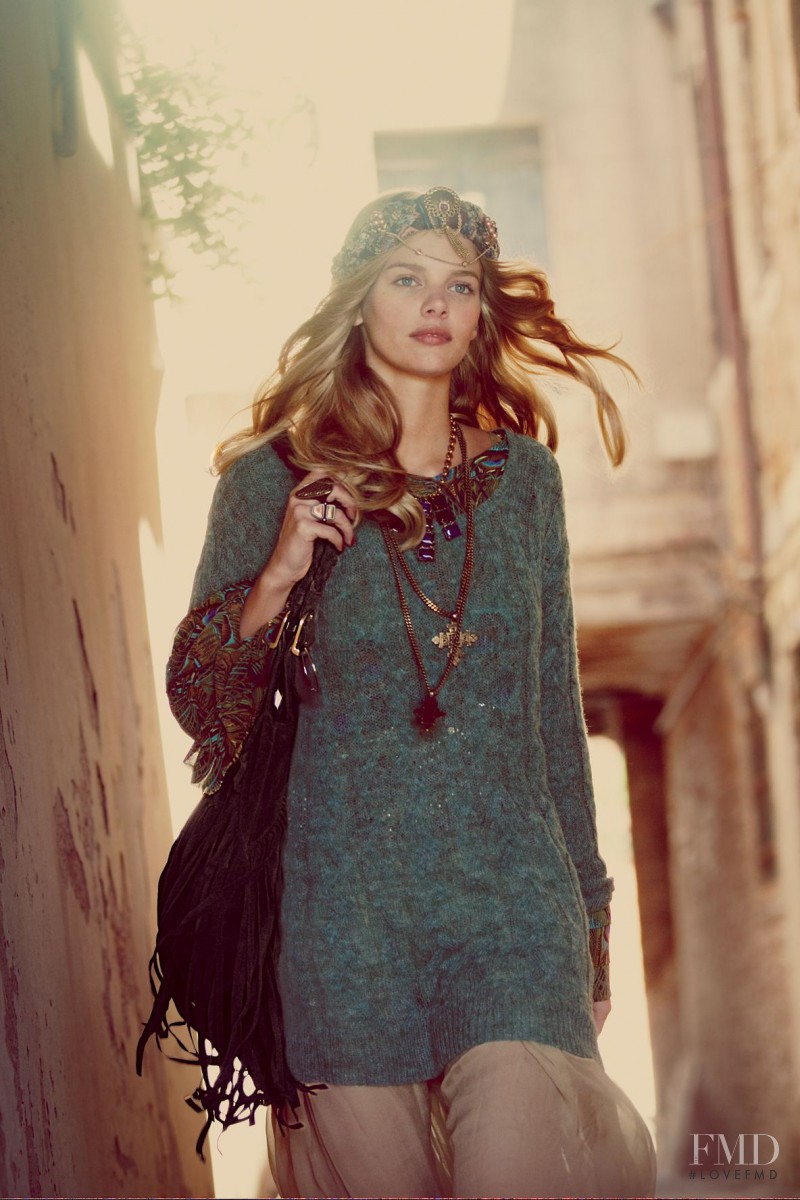 Marloes Horst featured in  the Free People catalogue for Spring/Summer 2011