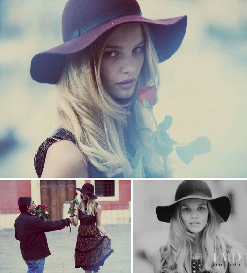 Marloes Horst featured in  the Free People catalogue for Spring/Summer 2011