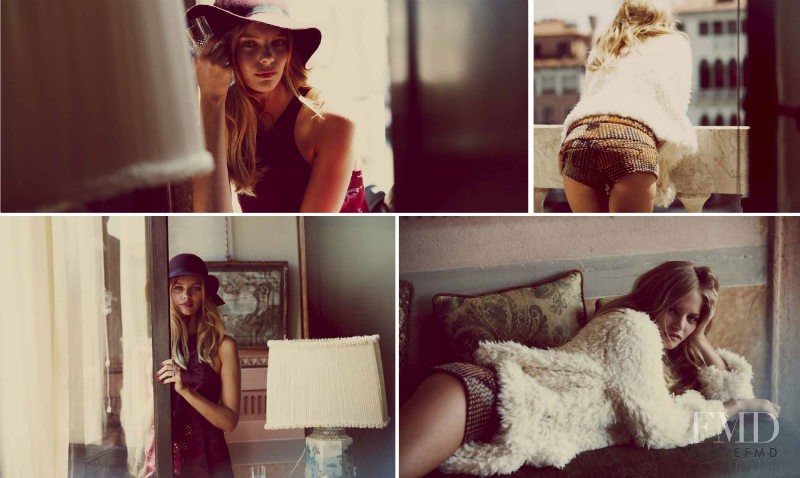 Marloes Horst featured in  the Free People catalogue for Spring/Summer 2011