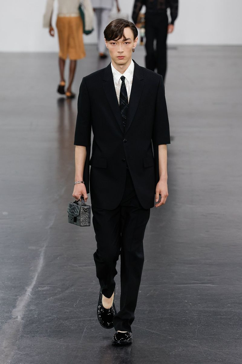 Pascal Thulin featured in  the Fendi fashion show for Spring/Summer 2025