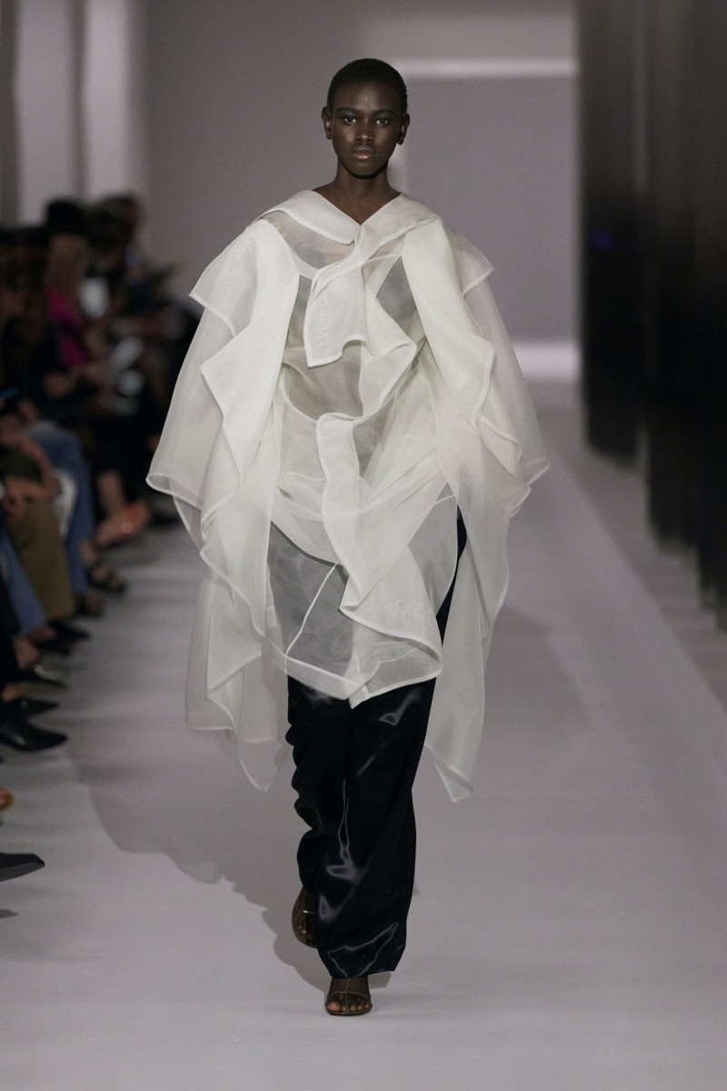 Khaite fashion show for Spring/Summer 2025