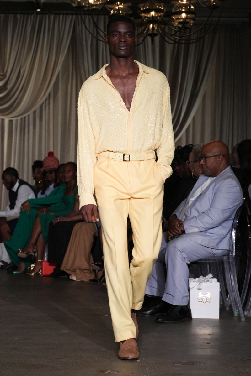 Sergio Hudson fashion show for Spring/Summer 2025