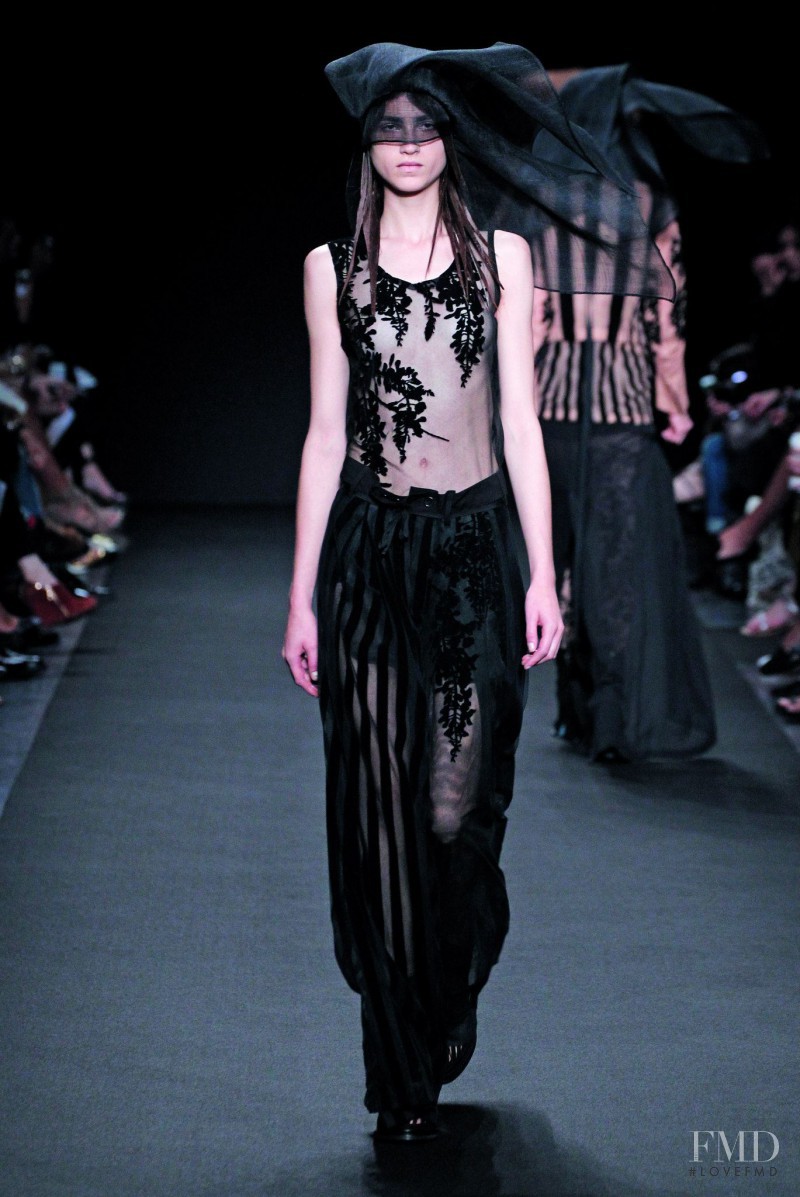 Ann Demeulemeester fashion show for Spring/Summer 2014