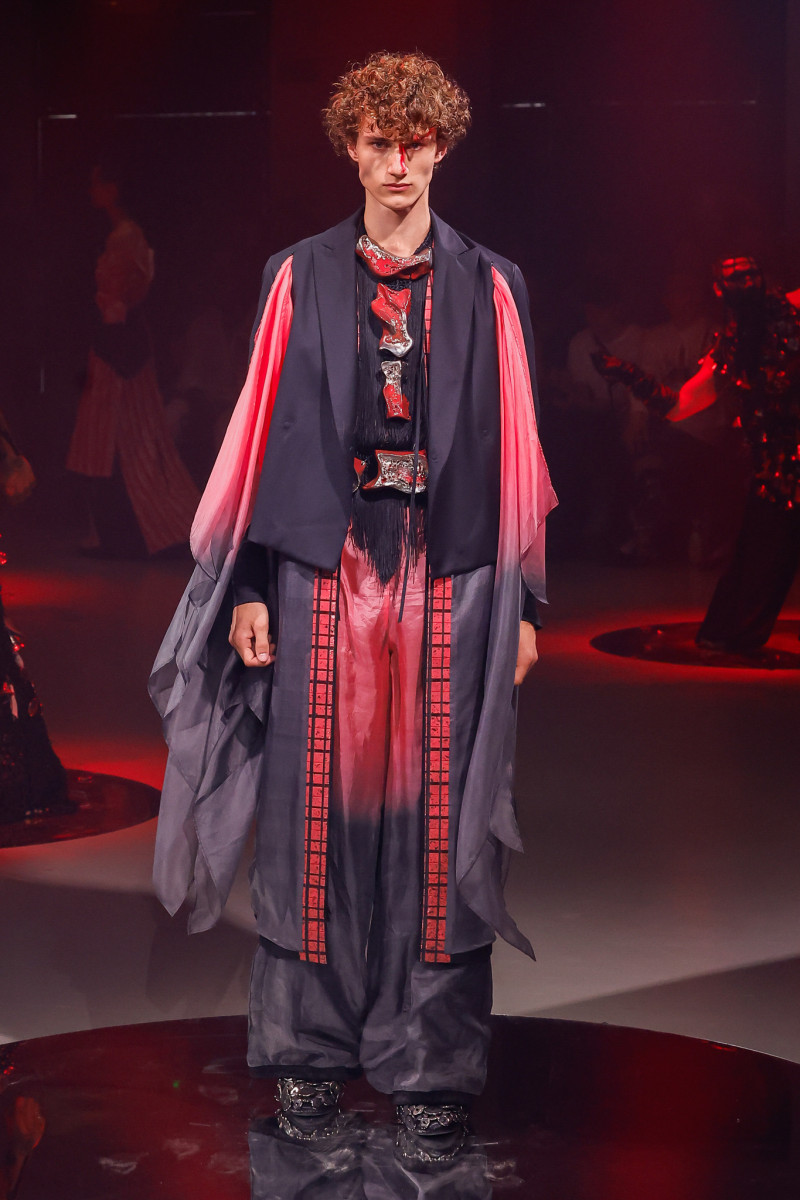 Yuima Nakazato fashion show for Autumn/Winter 2024