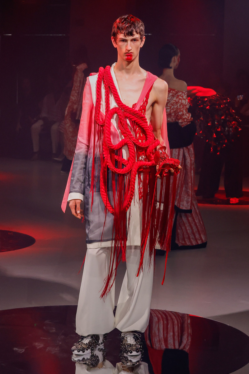 Yuima Nakazato fashion show for Autumn/Winter 2024