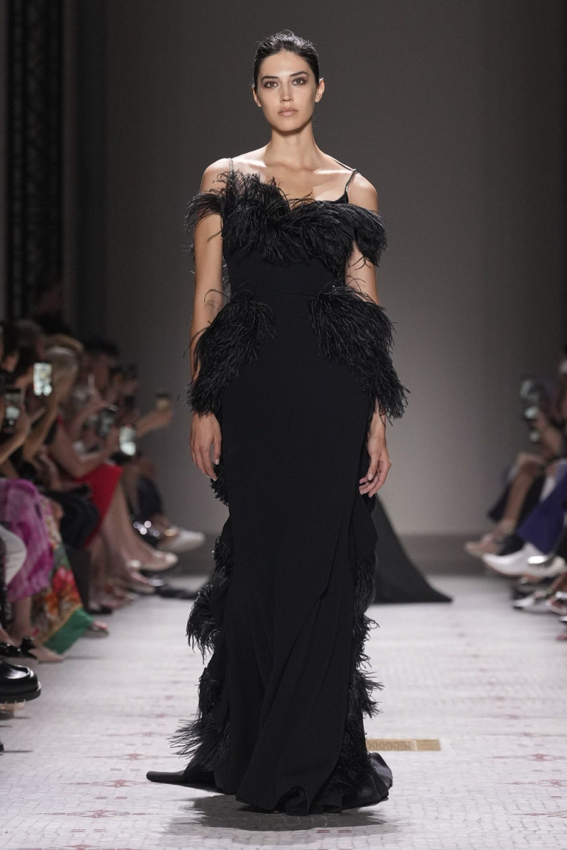 Marilhéa Peillard featured in  the Elie Saab Couture fashion show for Autumn/Winter 2024