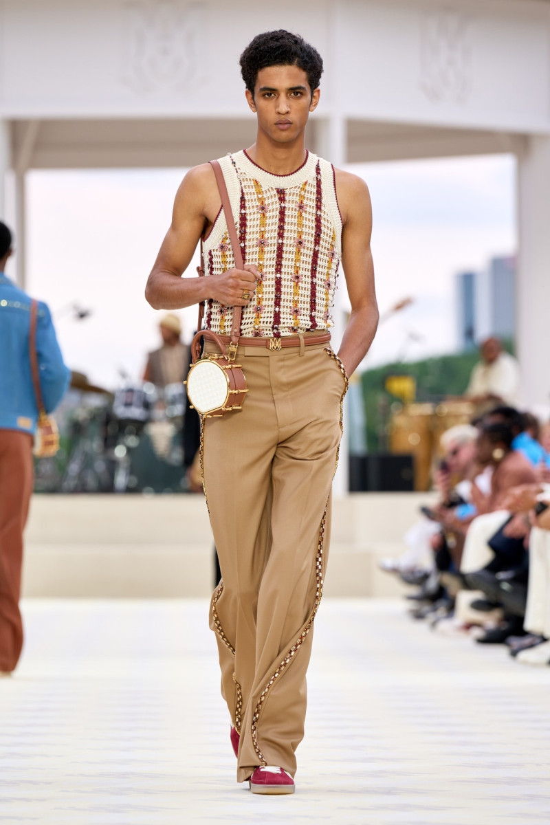 Amiri fashion show for Spring/Summer 2025