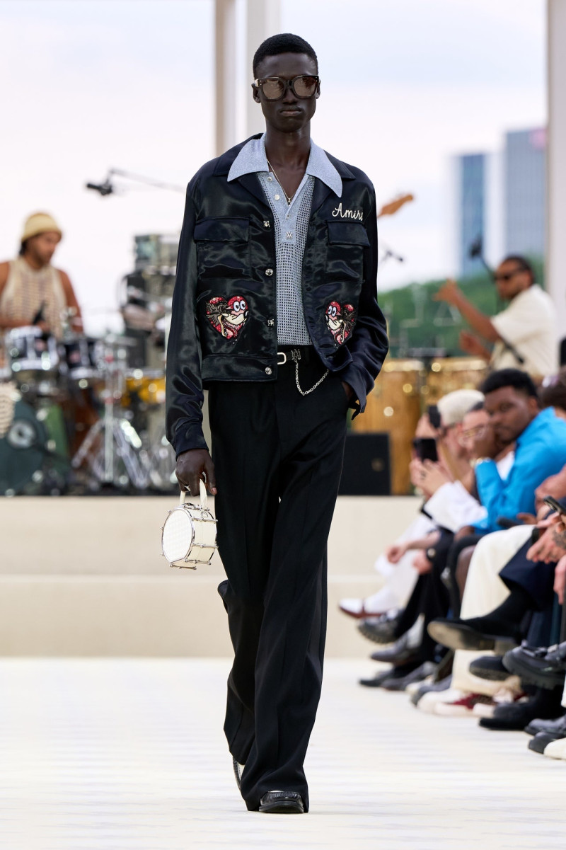 Amiri fashion show for Spring/Summer 2025