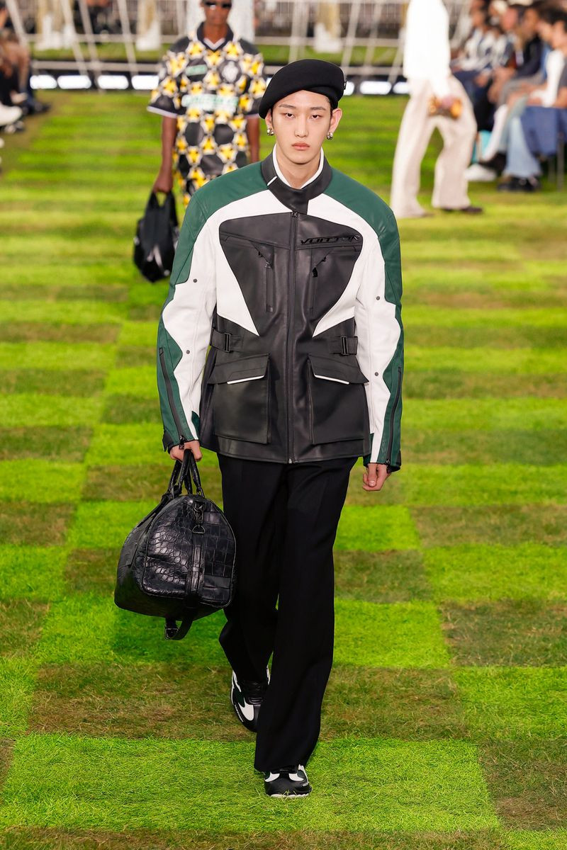 Hamin Yu featured in  the Louis Vuitton fashion show for Spring/Summer 2025