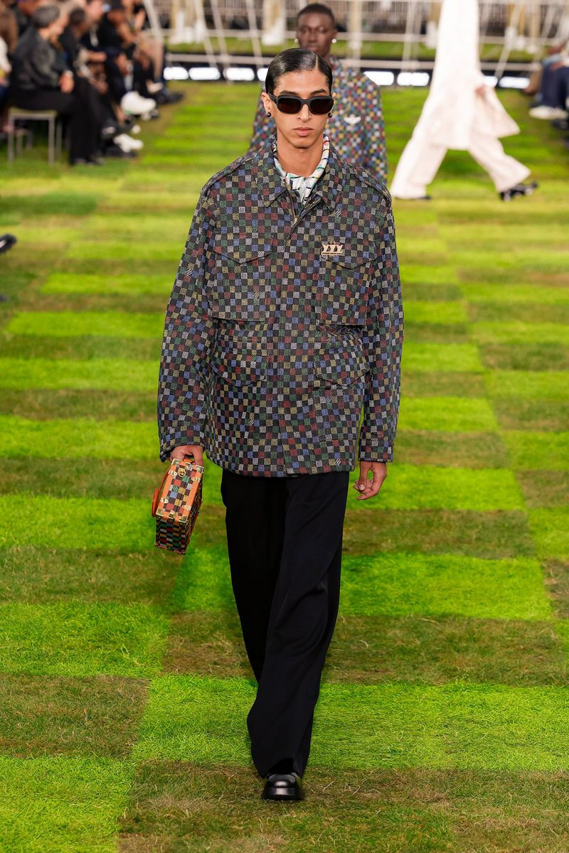 Nizar Talal featured in  the Louis Vuitton fashion show for Spring/Summer 2025