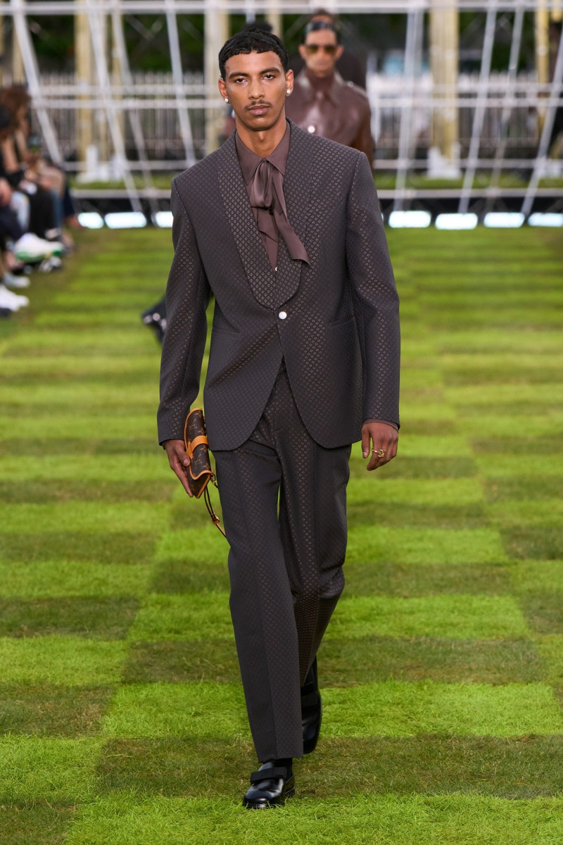 Mohamed Hassan featured in  the Louis Vuitton fashion show for Spring/Summer 2025