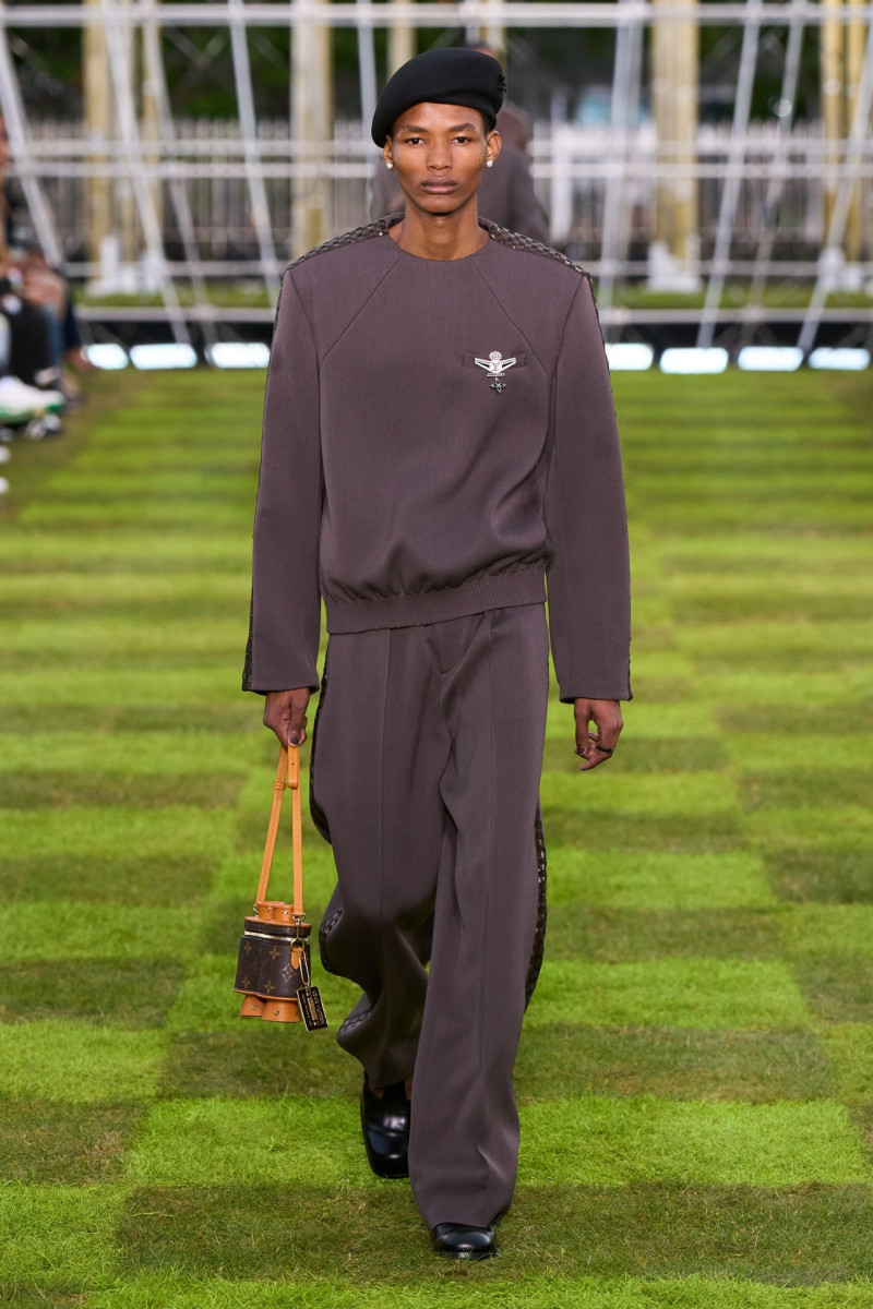 Lebo Malope featured in  the Louis Vuitton fashion show for Spring/Summer 2025