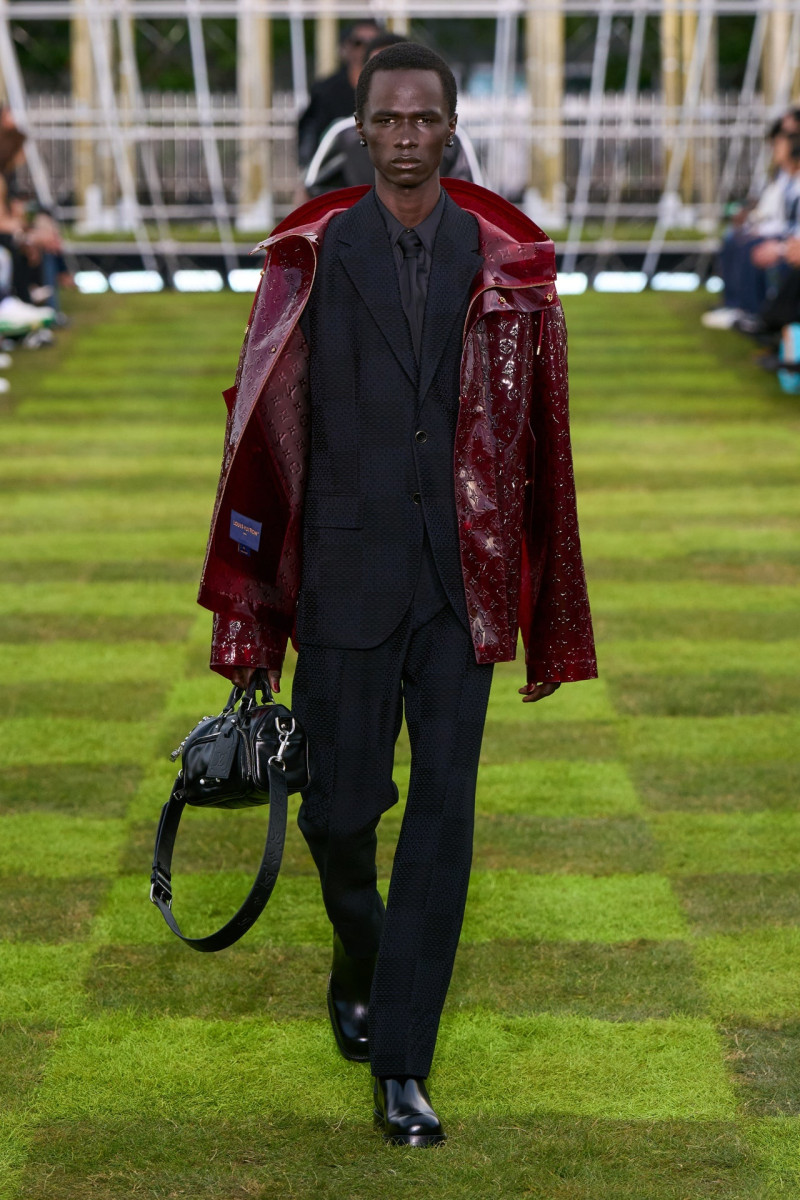 Malick Bodian featured in  the Louis Vuitton fashion show for Spring/Summer 2025