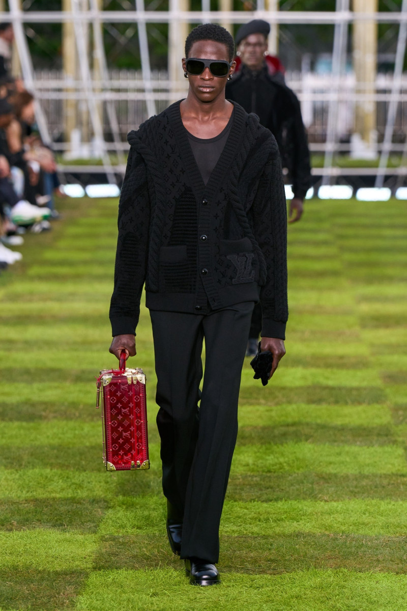 Ayo Hassan featured in  the Louis Vuitton fashion show for Spring/Summer 2025