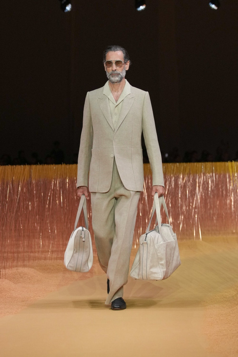 Ermenegildo Zegna fashion show for Spring/Summer 2025