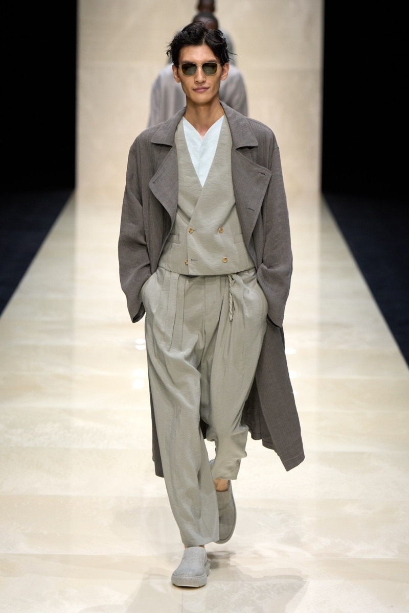 Giorgio Armani fashion show for Spring/Summer 2025