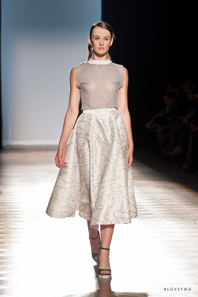 Ksenia Schnaider fashion show for Spring/Summer 2014