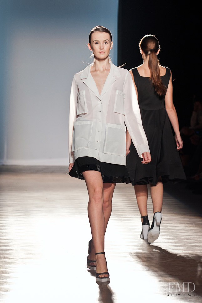 Ksenia Schnaider fashion show for Spring/Summer 2014