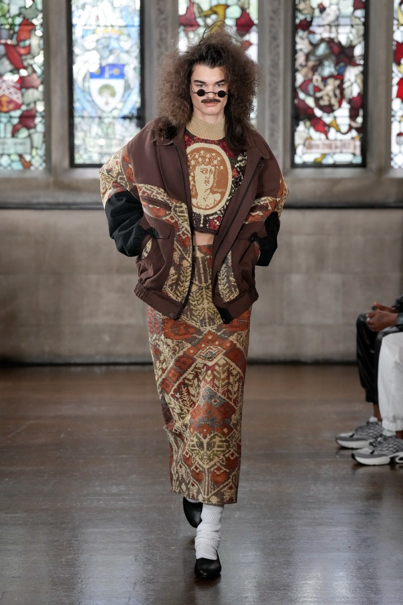 Edward Crutchley fashion show for Autumn/Winter 2024