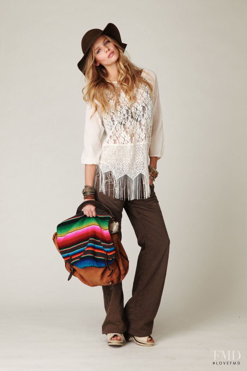 Marloes Horst featured in  the Free People catalogue for Spring/Summer 2011