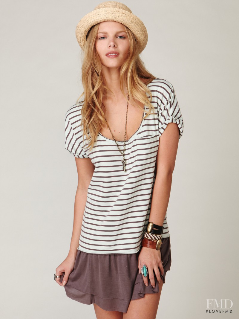 Marloes Horst featured in  the Free People catalogue for Spring/Summer 2011