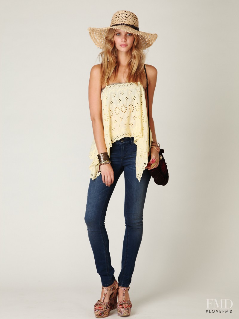 Marloes Horst featured in  the Free People catalogue for Spring/Summer 2011