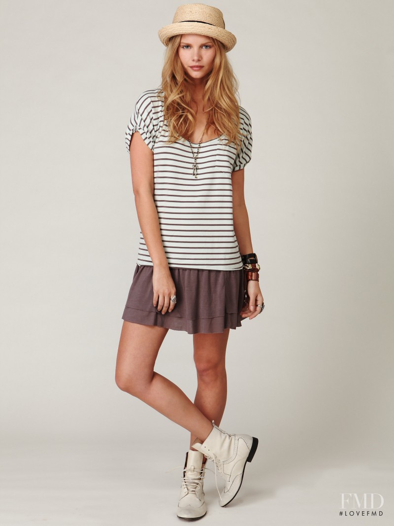 Marloes Horst featured in  the Free People catalogue for Spring/Summer 2011