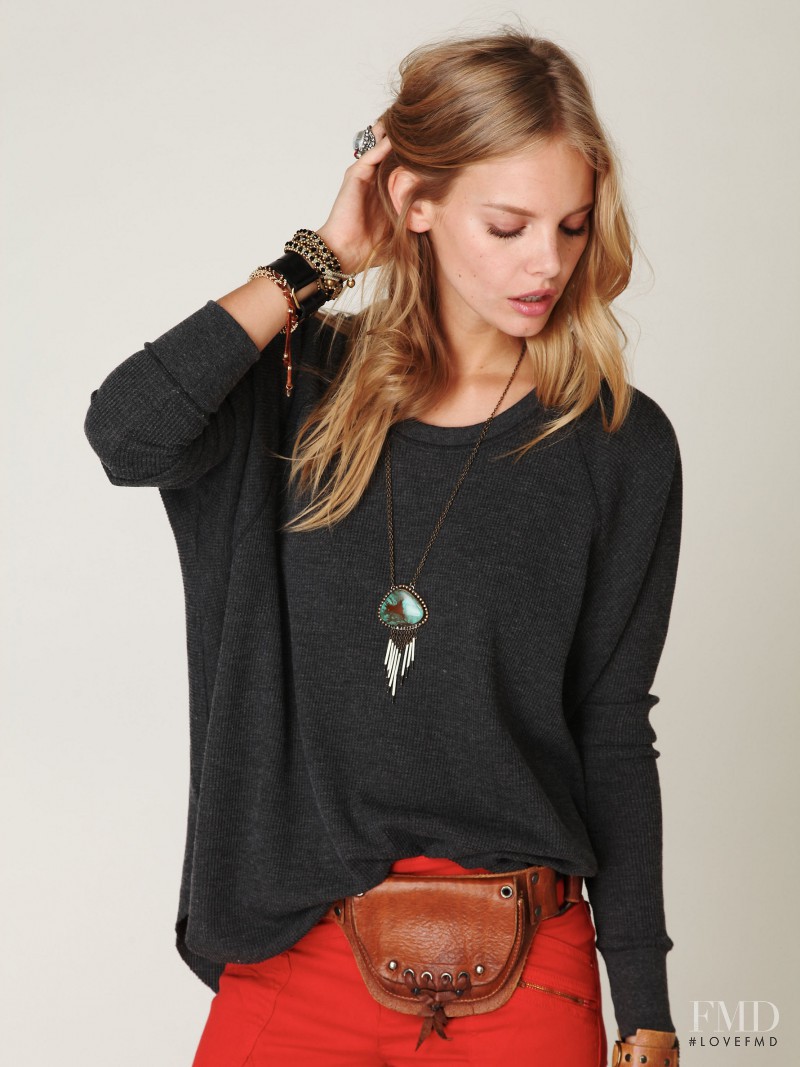 Marloes Horst featured in  the Free People catalogue for Spring/Summer 2011