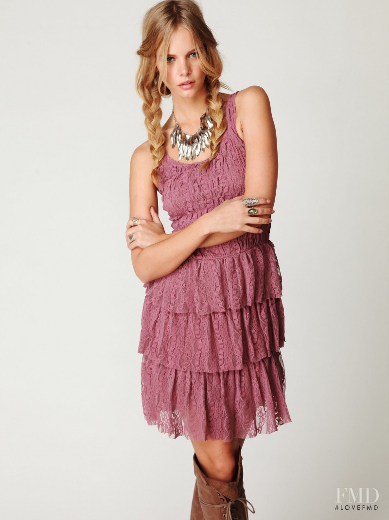 Marloes Horst featured in  the Free People catalogue for Spring/Summer 2011