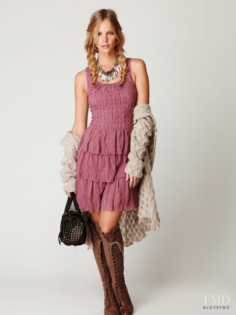 Marloes Horst featured in  the Free People catalogue for Spring/Summer 2011