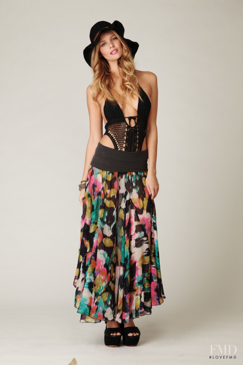 Marloes Horst featured in  the Free People catalogue for Spring/Summer 2011