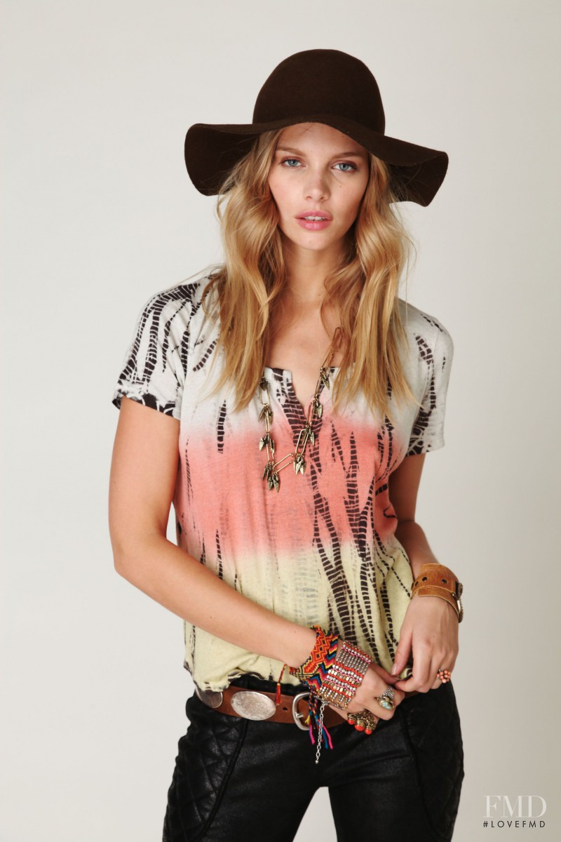 Marloes Horst featured in  the Free People catalogue for Spring/Summer 2011