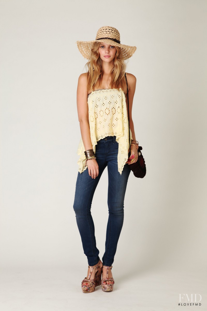 Marloes Horst featured in  the Free People catalogue for Spring/Summer 2011