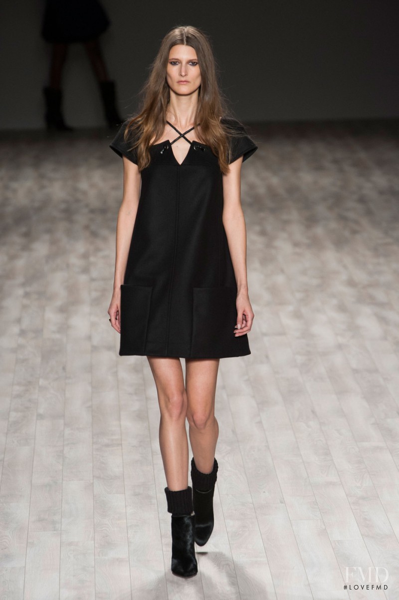 Marie Piovesan featured in  the Jill Stuart fashion show for Autumn/Winter 2014