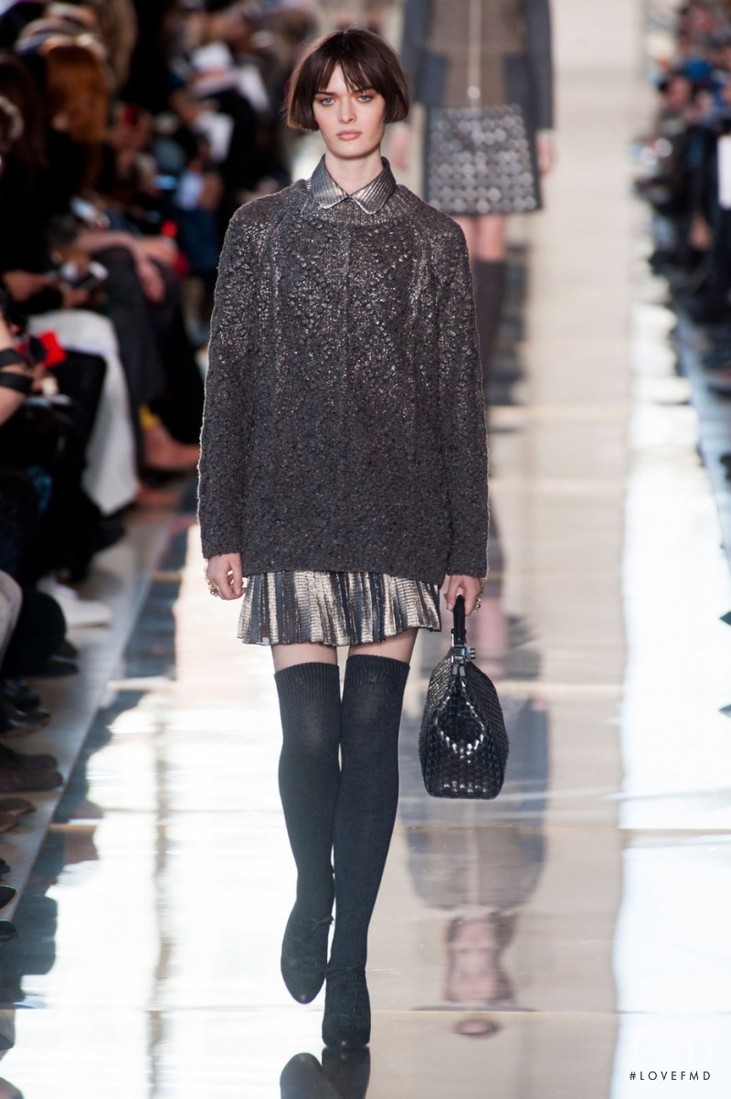Sam Rollinson featured in  the Tory Burch fashion show for Autumn/Winter 2014