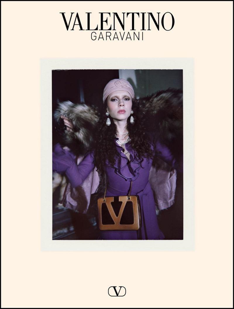 Harry Browse featured in  the Valentino avant les dbuts advertisement for Autumn/Winter 2024