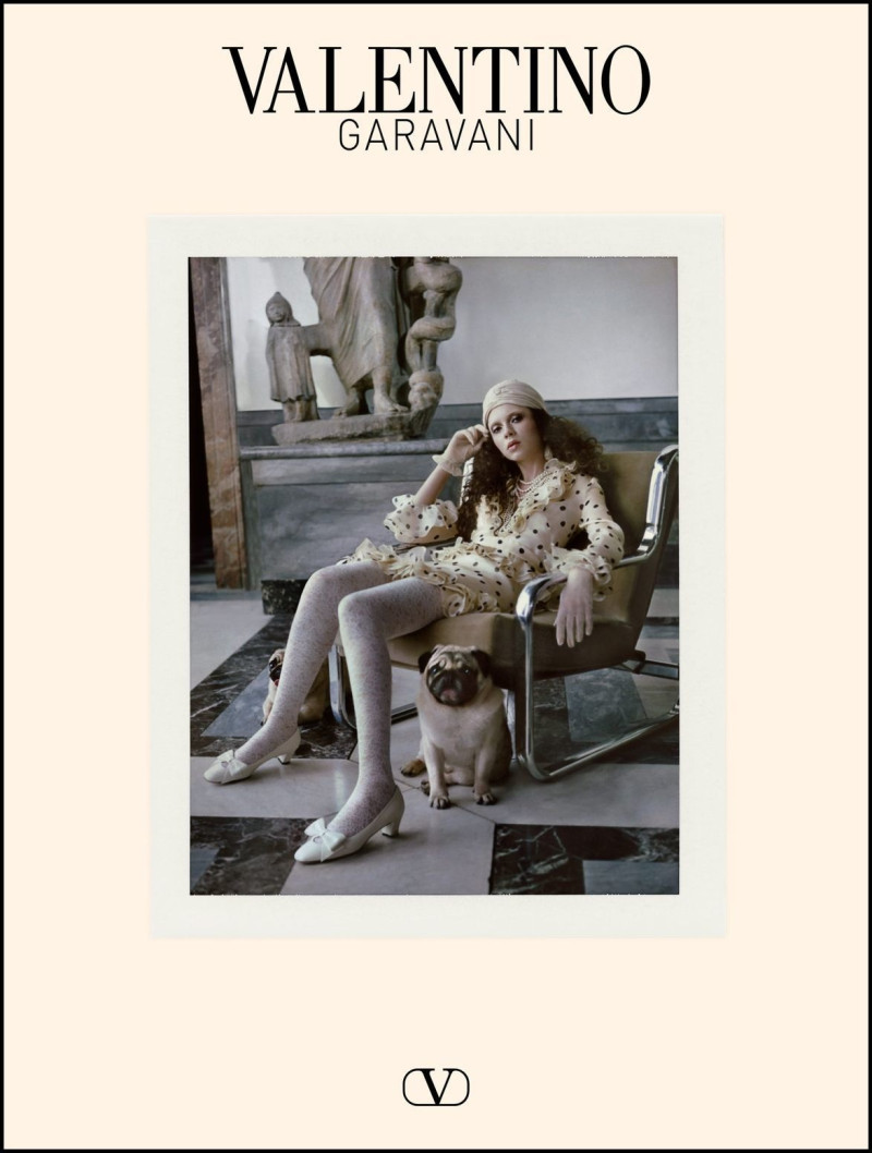 Harry Browse featured in  the Valentino avant les dbuts advertisement for Autumn/Winter 2024