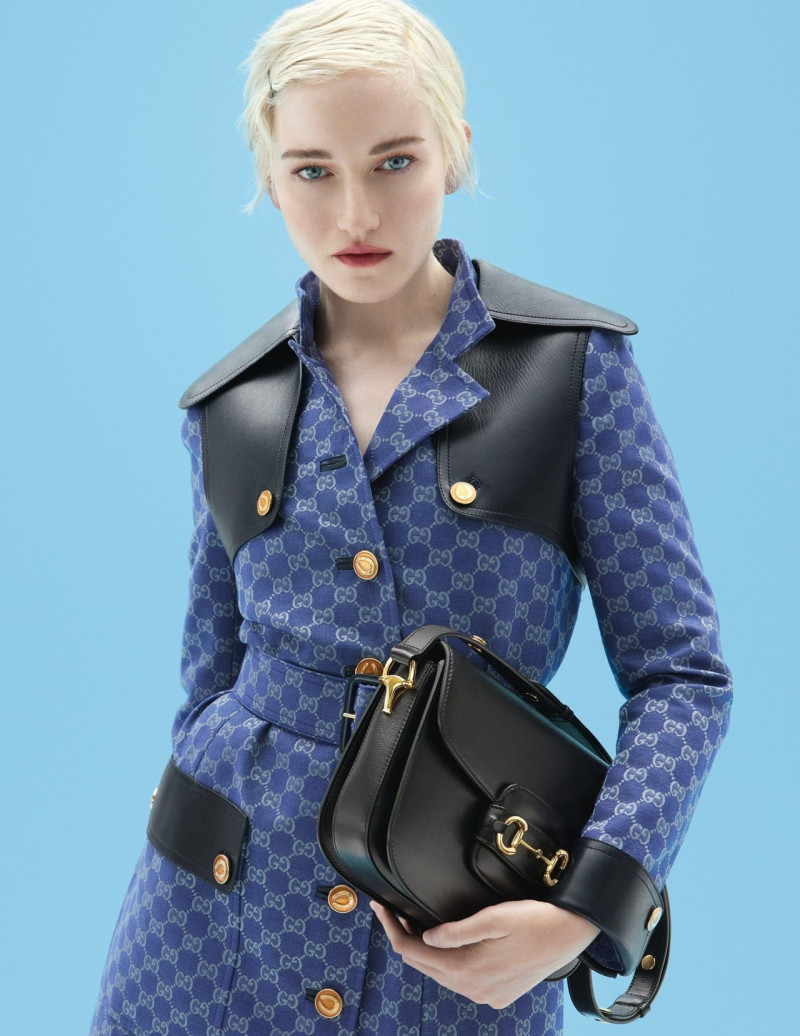 Gucci horsebit bag 1955 advertisement for Spring/Summer 2023